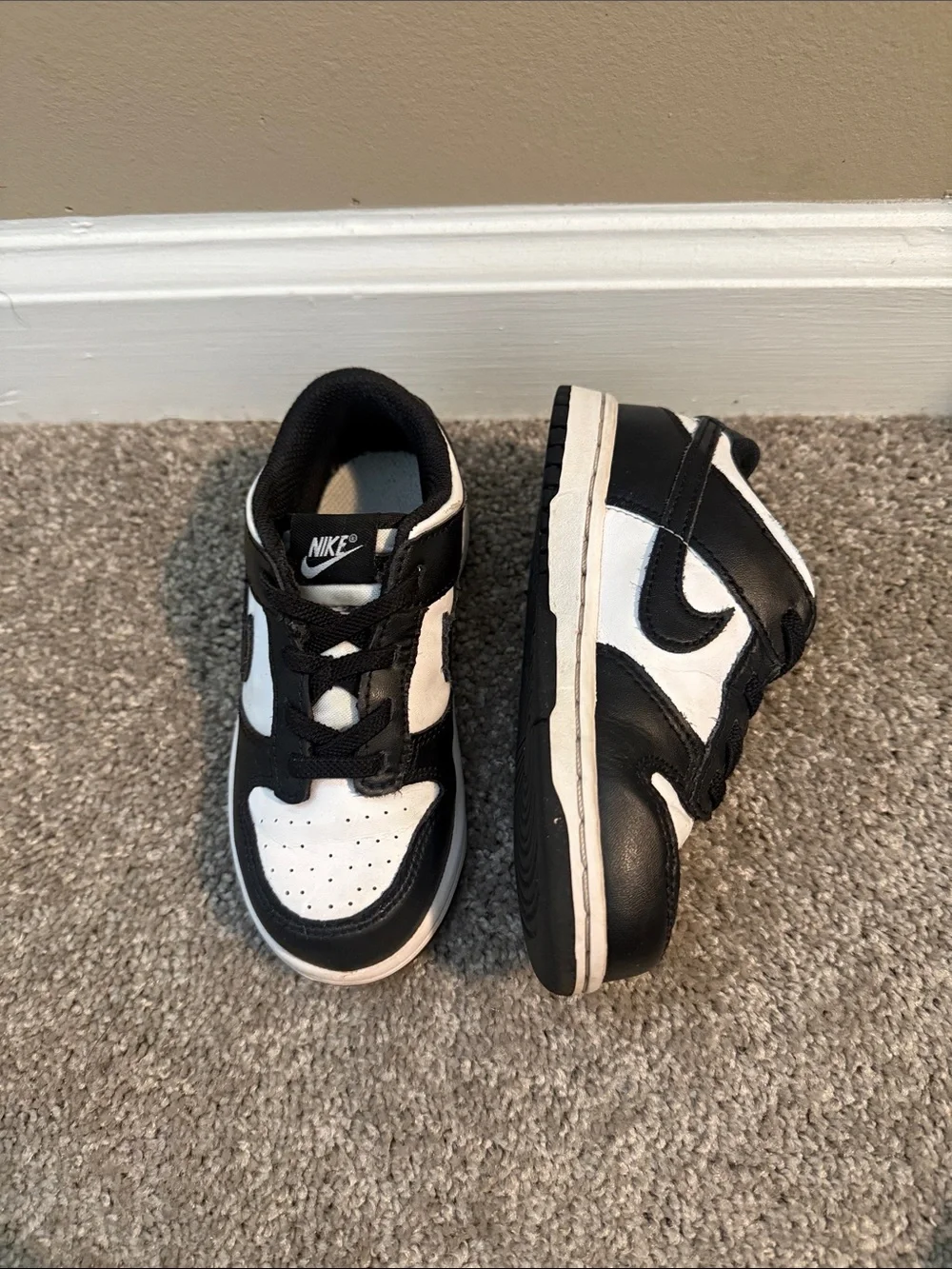 Toddler Nike PANDA Dunks